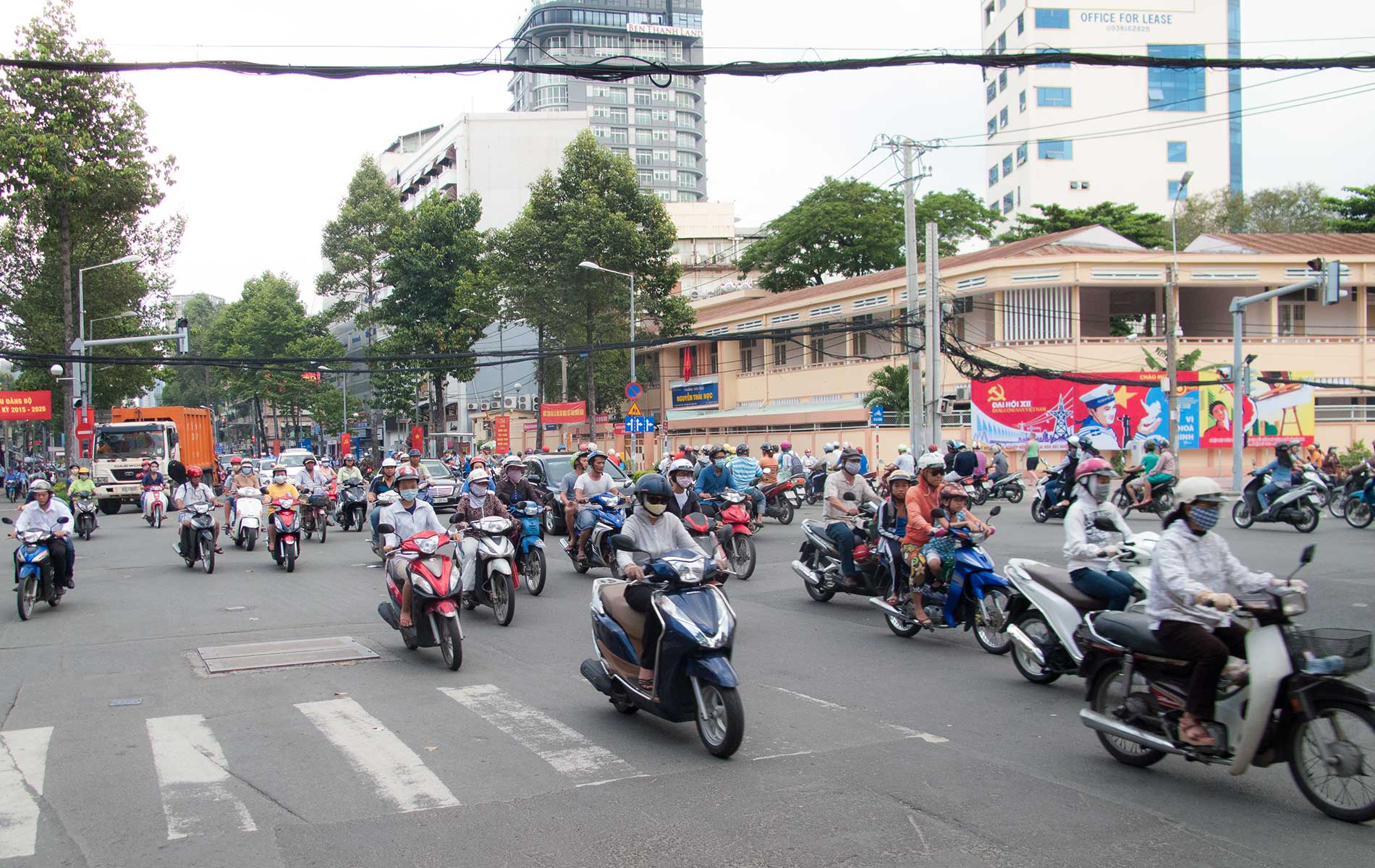 Reaching Saigon