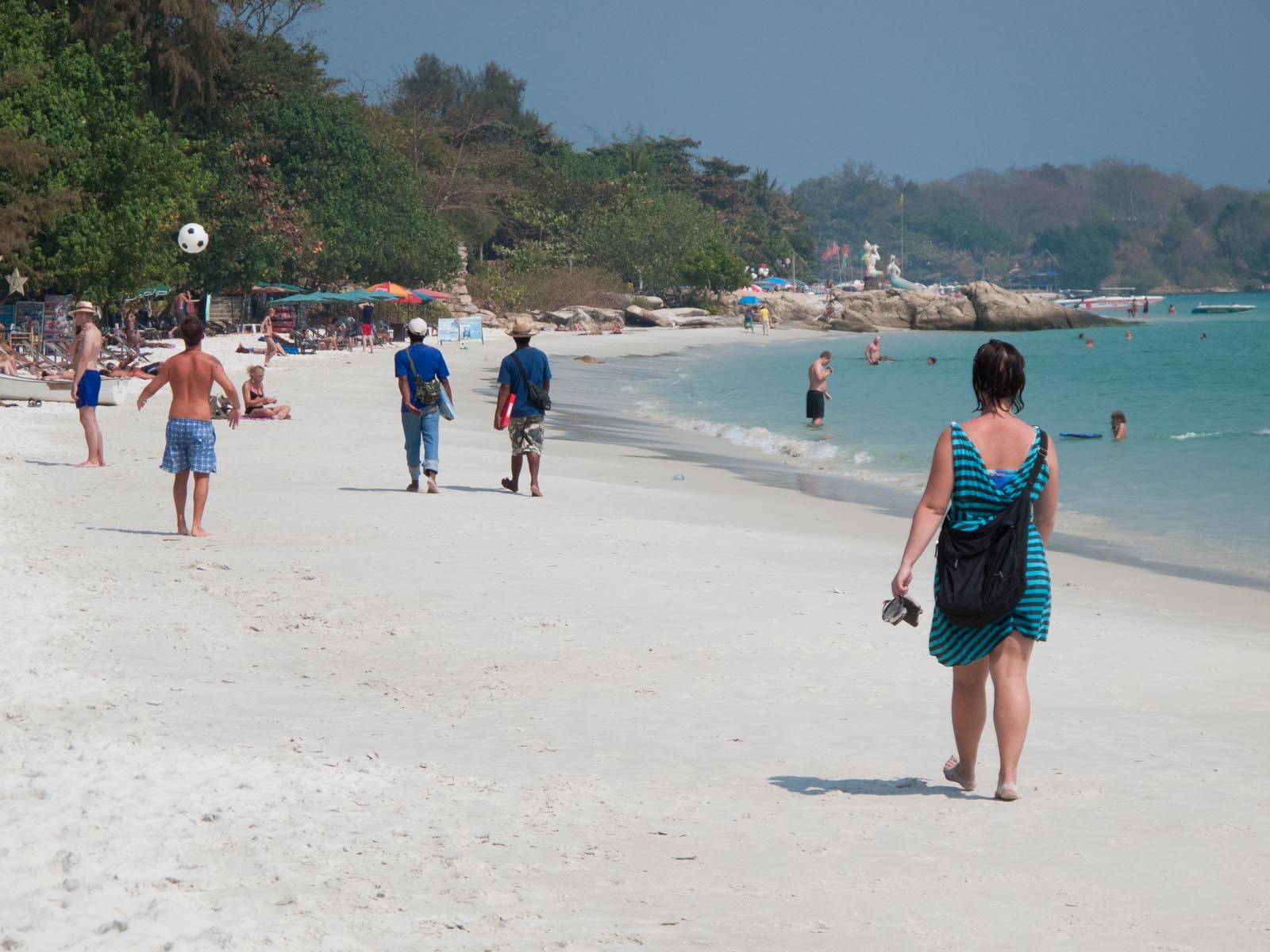 Stroll on the beach