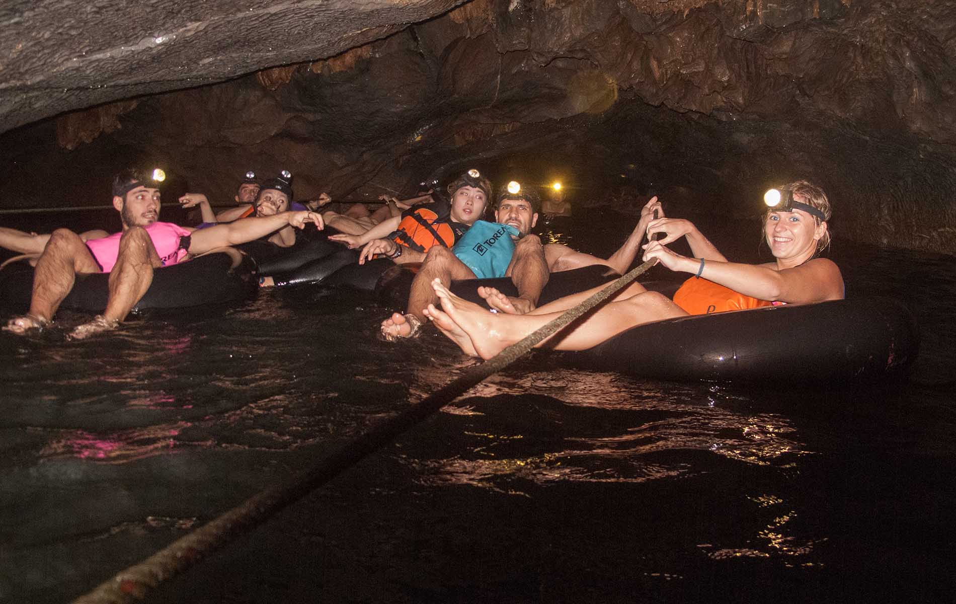 Tubing in Vang Vieng, Laos